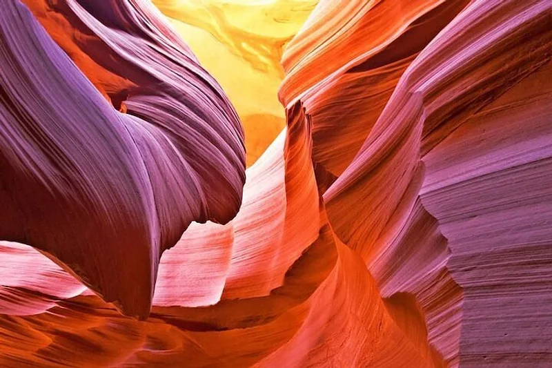 Lower Antelope Canyon — slot canyon sandstone walls